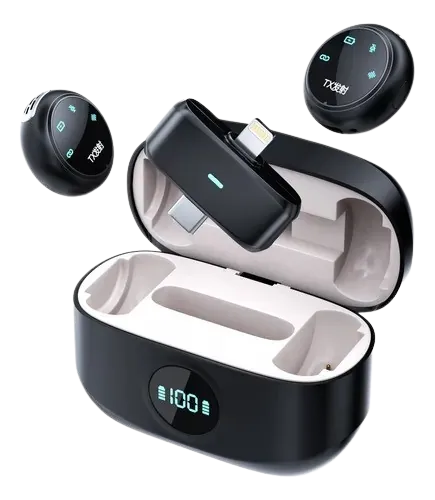 Ref K31PRO, Mini microfone (lapela) do tipo utilizado em celular,com fio