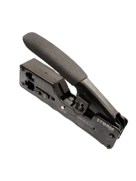 ALICATE P/ CRIMPAGEM CONECTORES DE PASSAGEM RJ 45, RJ 11 RJ 12