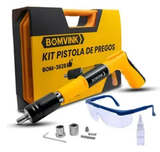 KIT PISTOLA FINCA PREGOS  BOM-3628 SP